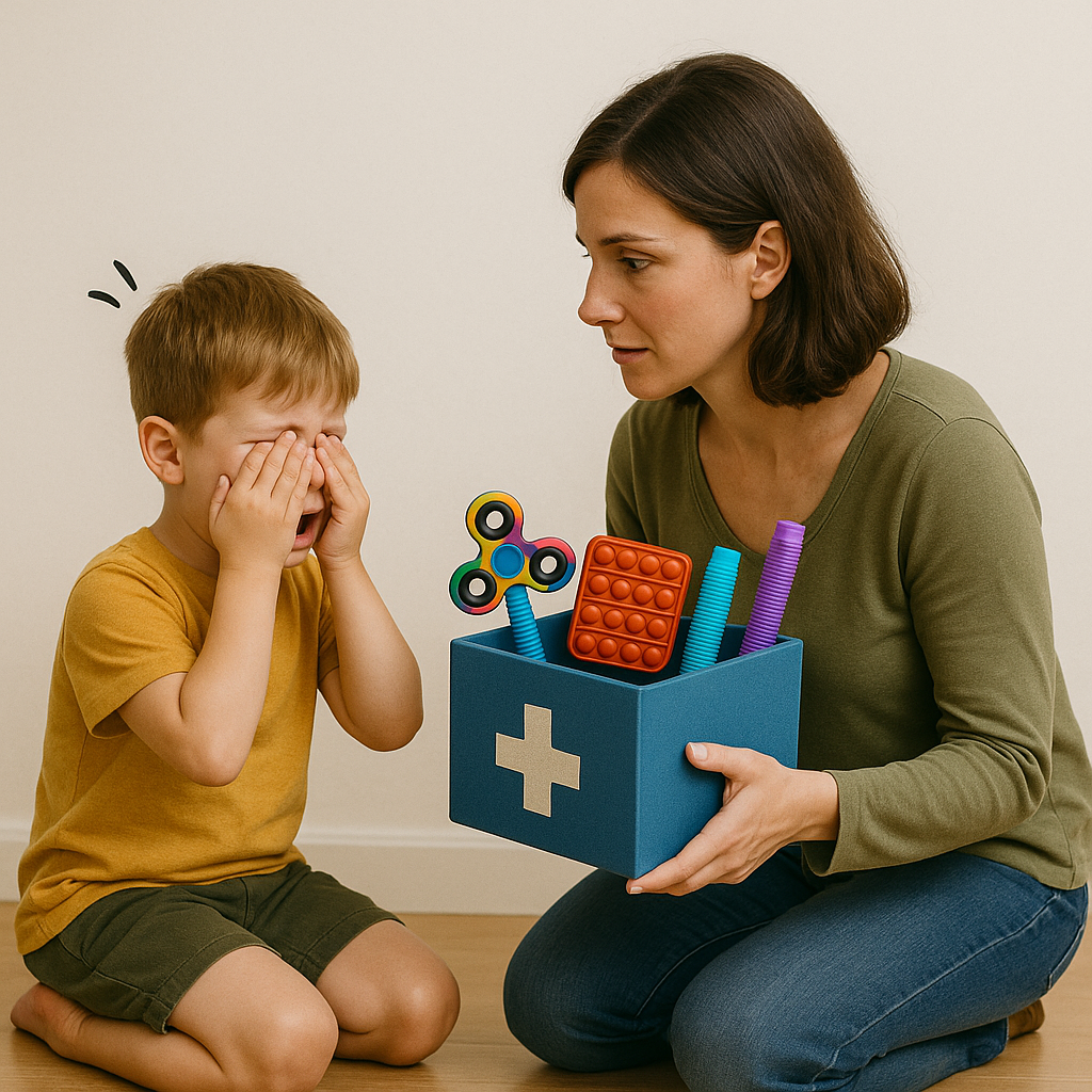 MOM'S BLUE BAG